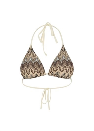 Amber bel bikini top Mocha Brown Becksøndergaard 